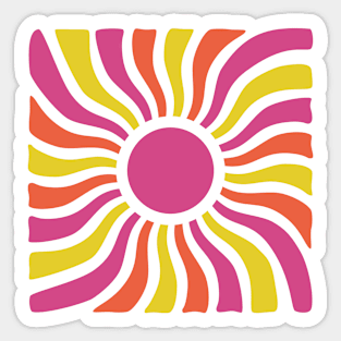 Sun #01 - Color Sticker